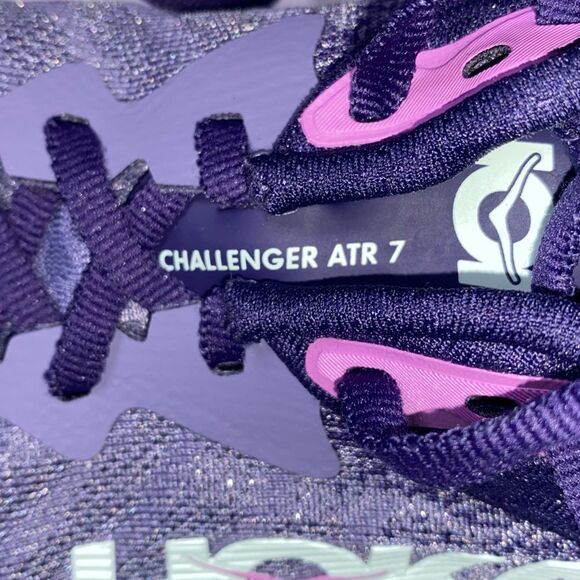 HOKA One One Challenger ATR 7 Women’s Running Shoes – Size 8.5B – Purple & Blue - Picture 10 of 11